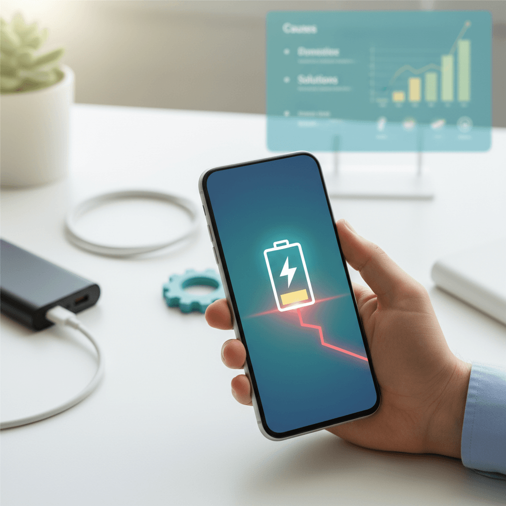 スマホ バッテリー減りが早い?原因と長持ちさせる対策を徹底解説